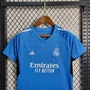 Kit Infantil Nova Camisa Real Madrid + Shorts GOLEIRO - 2023/2024