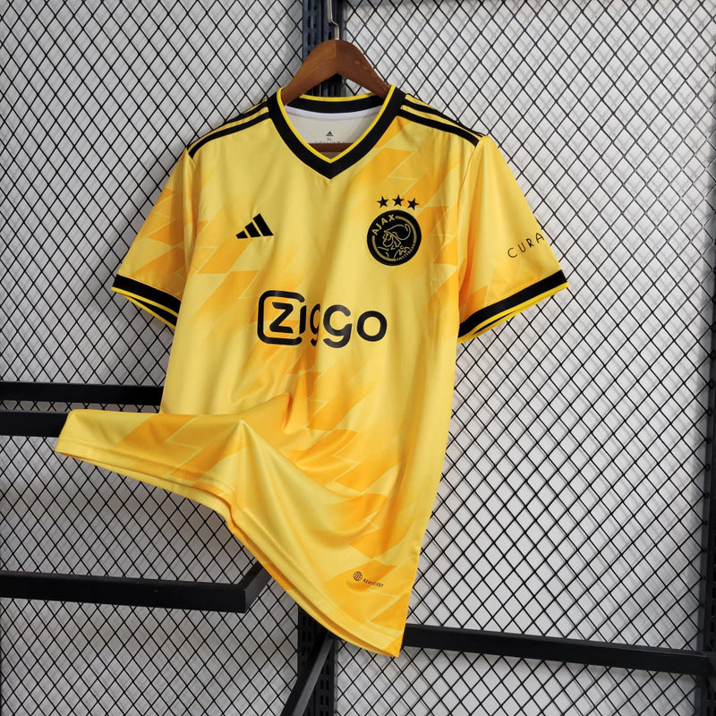 Nova Camisa Ajax Amarelo 2023/24 [FRETE GRÁTIS]