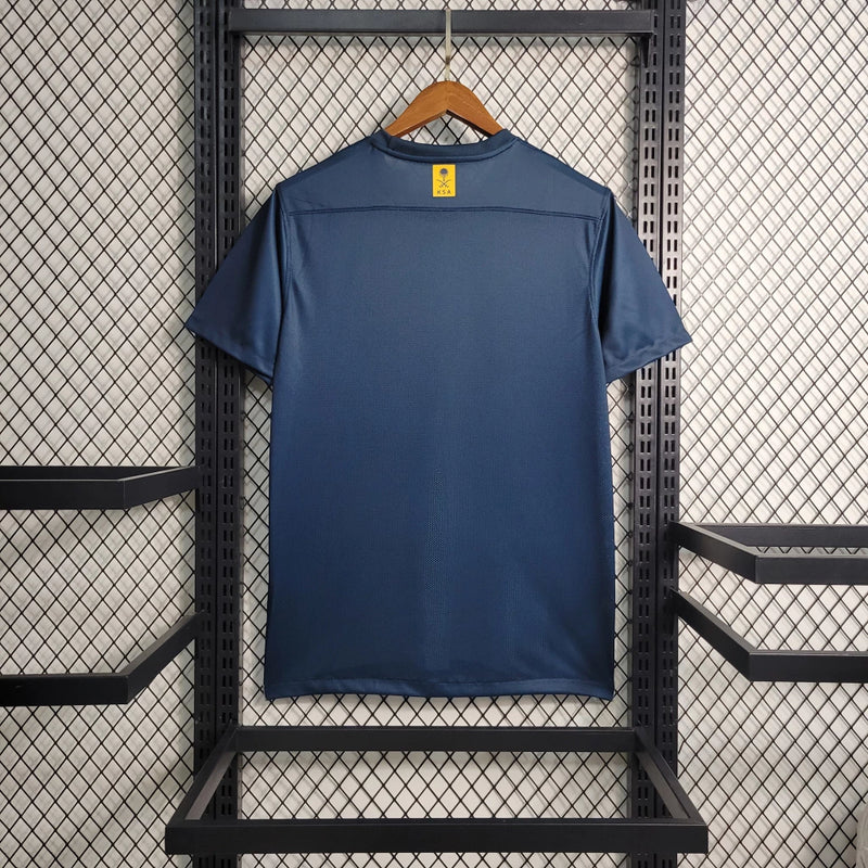 Nova Camisa Al-Nassr II 2023/2024 Torcedor NIKE - Azul Marinho - Torcedor [FRETE GRÁTIS]