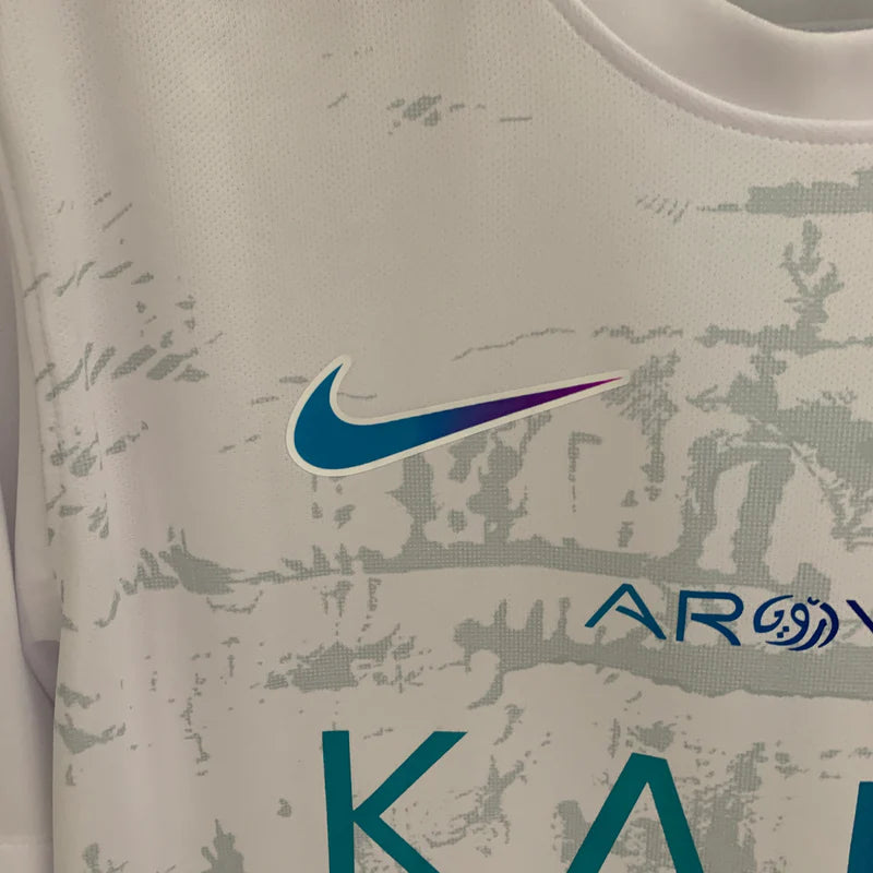 Nova Camisa Al-Nassr III 2023/2024 BRANCA - Torcedor [FRETE GRÁTIS]