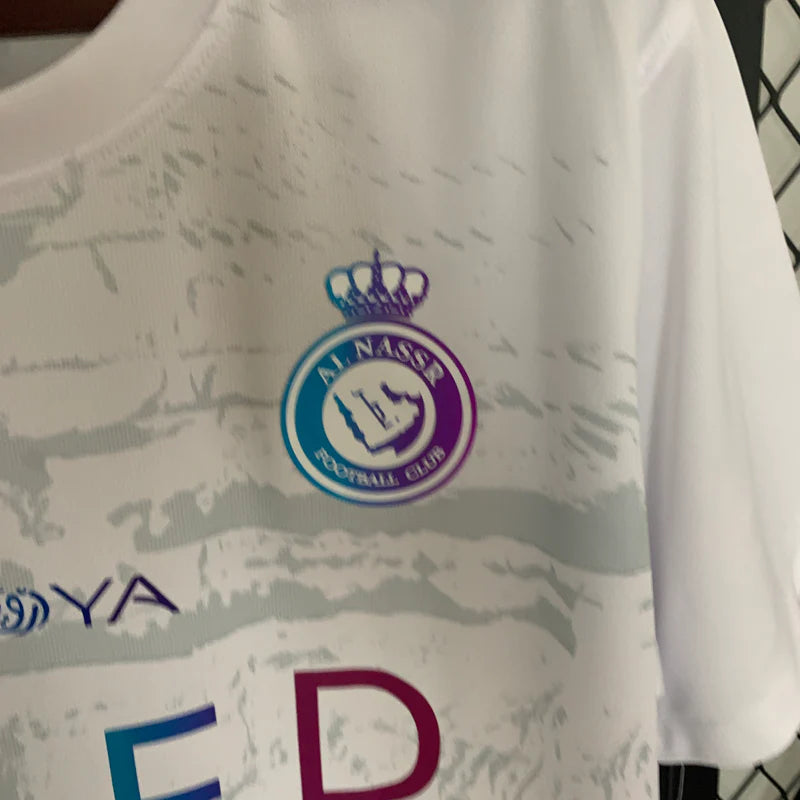 Nova Camisa Al-Nassr III 2023/2024 BRANCA - Torcedor [FRETE GRÁTIS]
