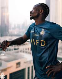 Nova Camisa Al-Nassr II 2023/2024 versão Jogador NIKE - Azul Marinho - [FRETE GRÁTIS]