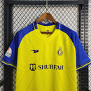 Nova Camisa Al-Nassr FC Home 2022/2023 Amarela e Azul - Torcedor [FRETE GRÁTIS]