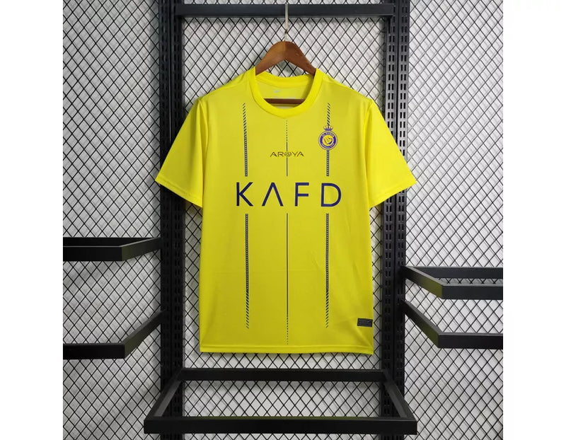 Nova Camisa Al-Nassr Home 2023/2024 Amarela - Torcedor [FRETE GRÁTIS]