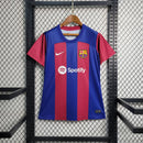 Nova Camisa Barcelona I 23/24 Vermelha e Azul - (FRETE GRÁTIS)