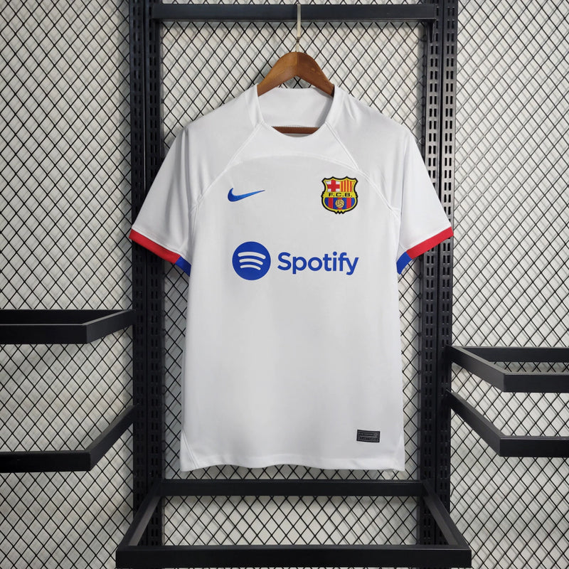 Nova Camisa Barcelona 23/24 Branca - (FRETE GRÁTIS)