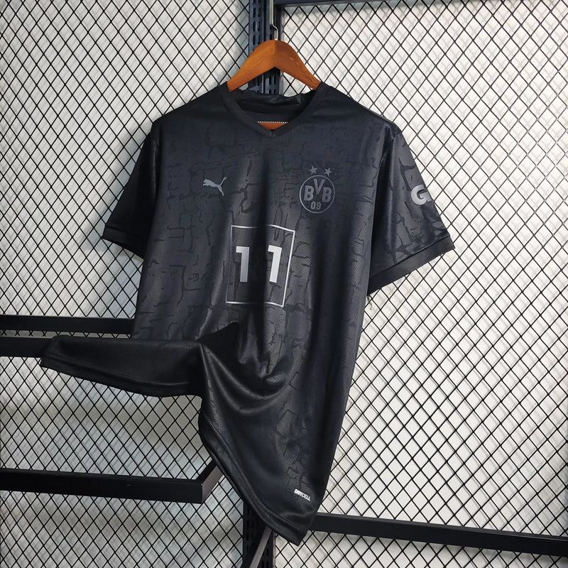 Nova Camisa do Borussia Dortmund - Black Versão Torcedor 2023/24 [FRETE GRÁTIS]