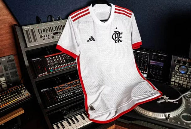 Nova Camisa 2 Flamengo Branca 2024/2025 [FRETE GRÁTIS]