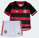 Kit Infantil Flamengo Camisa + Shorts 2024/2025 (FRETE GRÁTIS)