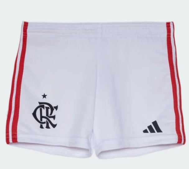 Kit Infantil Flamengo Camisa + Shorts 2024/2025 (FRETE GRÁTIS)