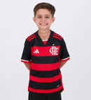 Kit Infantil Flamengo Camisa + Shorts 2024/2025 (FRETE GRÁTIS)