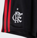 Kit Infantil Flamengo Branco Camisa + Shorts 2024/2025 (FRETE GRÁTIS)