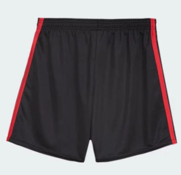 Kit Infantil Flamengo Branco Camisa + Shorts 2024/2025 (FRETE GRÁTIS)