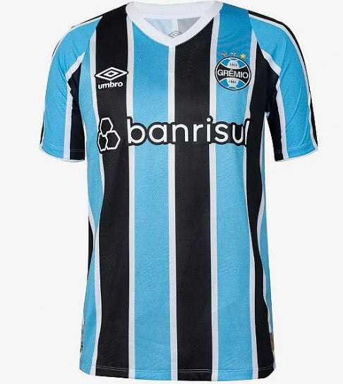 Nova Camisa Grêmio 1 Torcedor Masculina 2024 / 2025 [FRETE GRÁTIS]