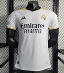 Camisa Real Madrid I 23/24 Jogador Adidas Masculina - Branco [FRETE GRÁTIS]