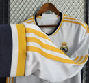 Camisa manga longa Real Madrid I 2023/24 - Torcedor Adidas Masculina - Branco [FRETE GRÁTIS]