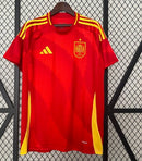 Camisa Espanha I 2024 Torcedor - Vermelho Eurocopa 2024 [FRETE GRÁTIS]
