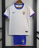 Kit Infantil França Away e Home - 2024/2025 (FRETE GRÁTIS)
