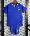 Kit Infantil França Away e Home - 2024/2025 (FRETE GRÁTIS)