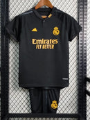 Kit Infantil Real Madrid Away III - 2023/2024 (FRETE GRÁTIS)