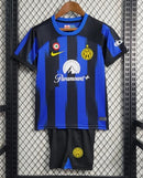 Kit Infantil Inter de Milão Home - 2023/2024 (FRETE GRÁTIS)
