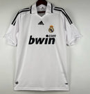 Camisa Polo Retro Real Madrid 2008/2009 Torcedor Branca [FRETE GRÁTIS]