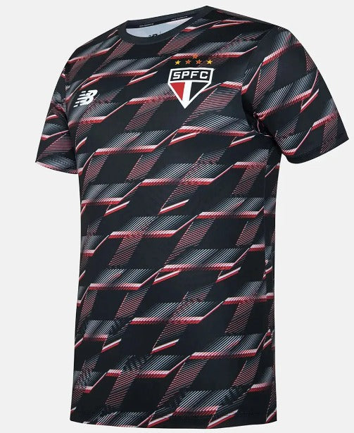 Nova Camisa São Paulo Pré-Jogo 2024/25 [FRETE GRÁTIS]