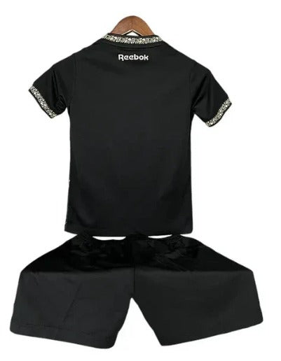Novo Kit Infantil Camisa Botafogo + Shorts 24/25 Preto [FRETE GRÁTIS]
