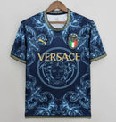 CAMISA ITÁLIA 2022-23 TORCEDOR MASCULINA AZUL [FRETE GRÁTIS]