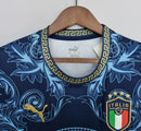 CAMISA ITÁLIA 2022-23 TORCEDOR MASCULINA AZUL [FRETE GRÁTIS]