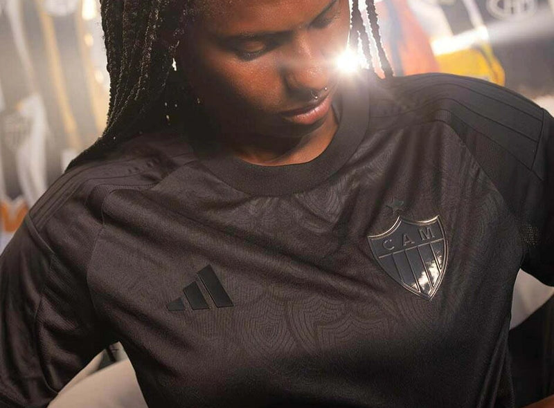 Nova Camisa All Black do Atlético Mineiro 2025 - Preta [FRETE GRÁTIS]