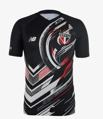 Nova Camisa Pré-Jogo New Balance São Paulo 2025/26 [FRETE GRÁTIS]