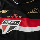 Nova Camisa São Paulo III 25/26 Comemorativa New Balance - Preto+Vermelho [FRETE GRÁTIS]