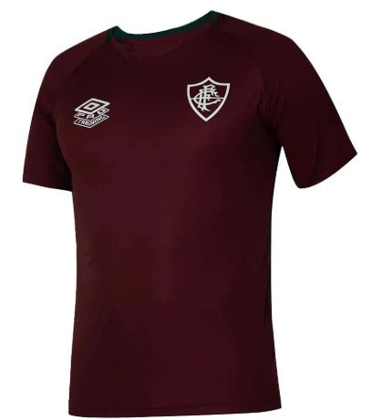 Nova Camisa Fluminense Treino 2025 Grená/Verde Umbro [FRETE GRÁTIS]