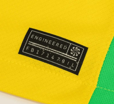 Nova Camisa Seleção Brasileira I 25/26 - Amarela com detalhes em verde