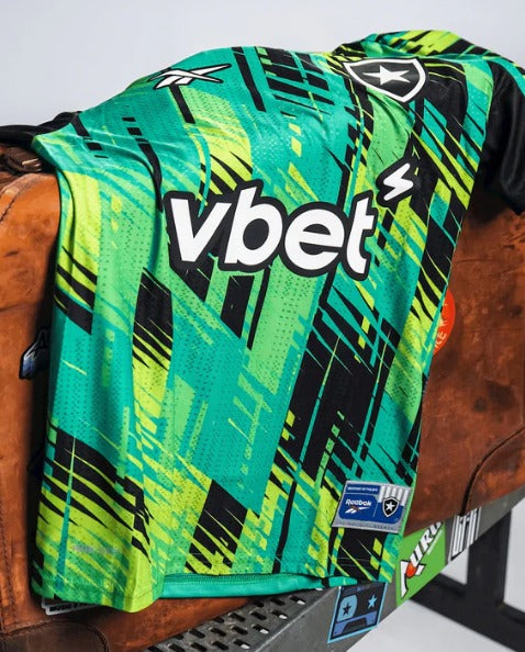 Nova Camisa Verde Goleiro Botafogo Reebok 2025/26 [FRETE GRÁTIS]
