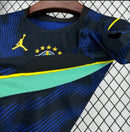 Nova Camisa Seleção Brasileira II 2026 - Torcedor - Azul e Preto [FRETE GRÁTIS]
