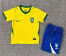 Novo Kit Infantil Brasil Camisa e Short 2026 (FRETE GRATIS)