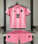 Kit Infantil Inter Miami I 25/26 Adidas - Rosa (FRETE GRATIS)