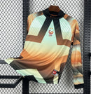 Nova Camisa França 2026/27 Goleiro - Manga longa - Laranja Preta (FRETE GRÁTIS)