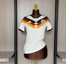Nova Camisa Alemanha Copa 2026 - Modelo Torcedor - Branca (FRETE GRÁTIS)