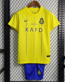 Kit Infantil Al Nassr Away e Home - 2023/2024 (FRETE GRÁTIS)