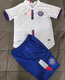 Novo Kit Infantil Bahia Branco Camisa e Short 2024 (FRETE GRÁTIS)