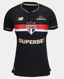 Nova Camisa São Paulo III 25/26 Comemorativa New Balance - Preto+Vermelho [FRETE GRÁTIS]
