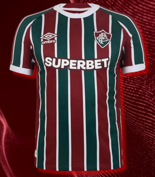 Nova Camisa Fluminense Umbro Torcedor OF.1 2025 [FRETE GRÁTIS]