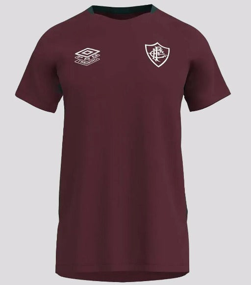 Nova Camisa Fluminense Treino 2025 Grená/Verde Umbro [FRETE GRÁTIS]