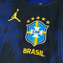 Nova Camisa Seleção Brasileira II 2026 - Torcedor - Azul e Preto [FRETE GRÁTIS]