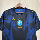Nova Camisa Seleção Brasileira II 2026 - Torcedor - Azul e Preto [FRETE GRÁTIS]