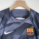 Kit Infantil Nova Camisa Barcelona + Shorts GOLEIRO - 2023/2024