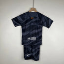 Kit Infantil Nova Camisa Barcelona + Shorts GOLEIRO - 2023/2024